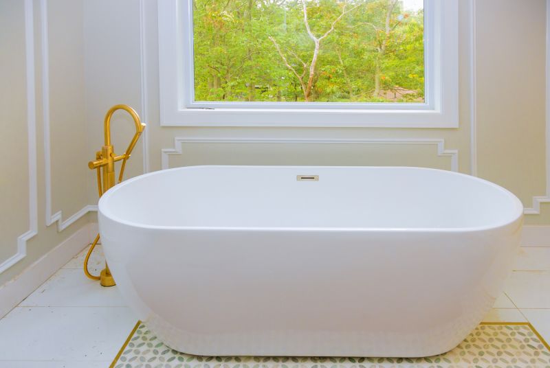 Modern Bathtub Installation